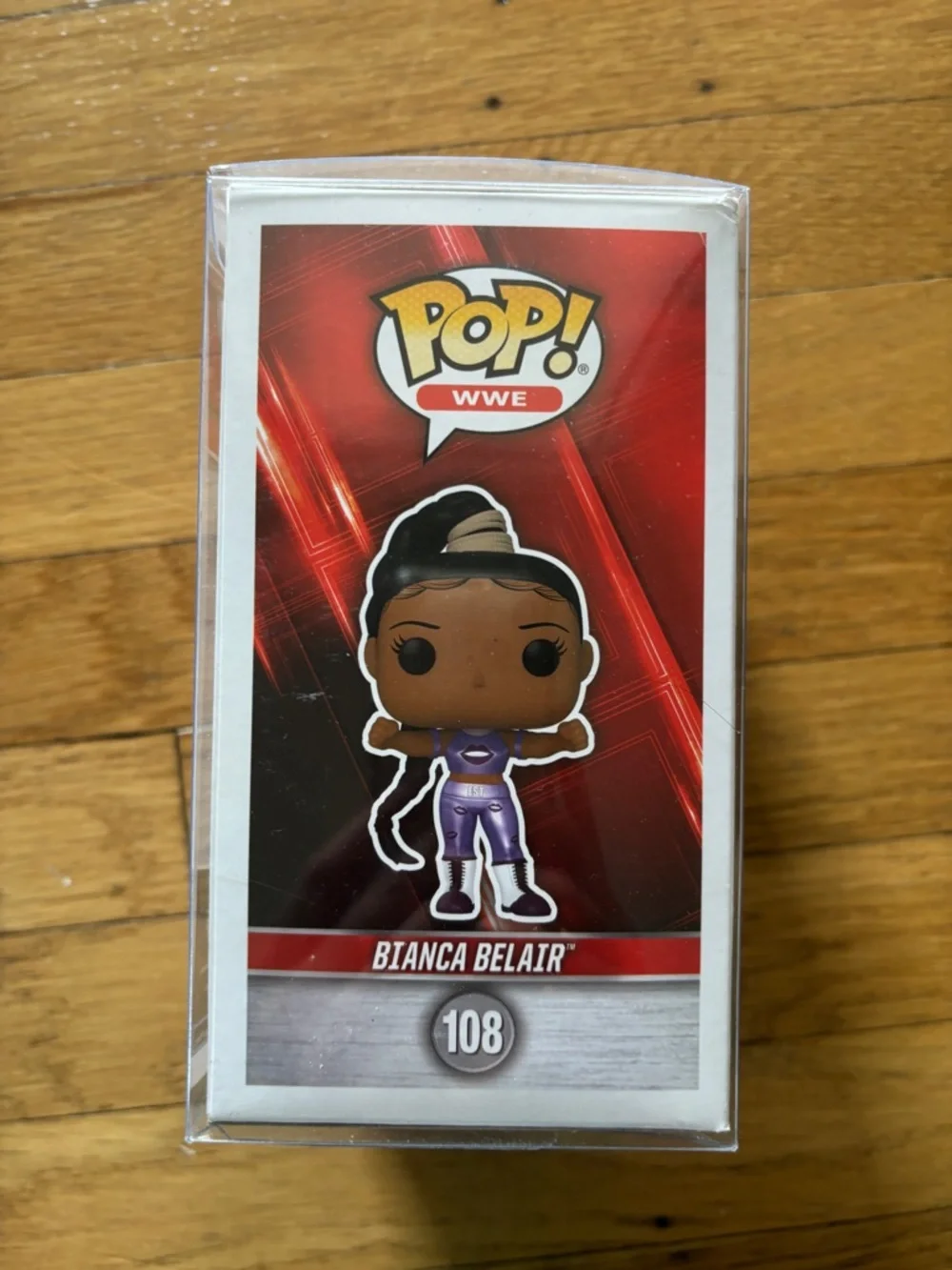 Funko Pop! WWE Bianca Belair #108 Autographed - Picture 4 of 4